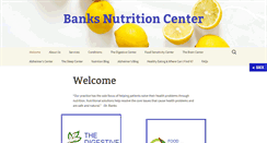 Desktop Screenshot of banksnutrition.com